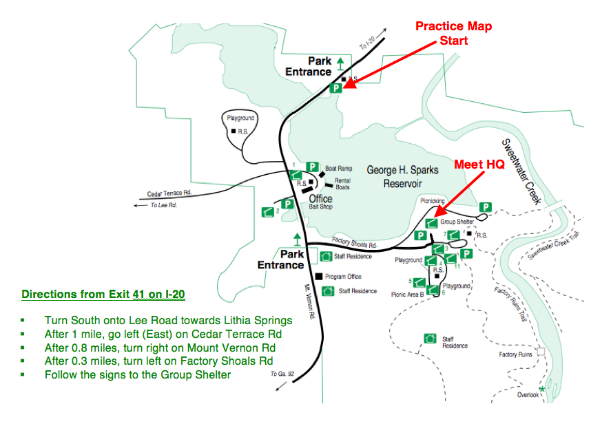 GNC 2014 Meet Locations